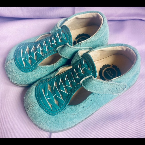 Livie & Luca Teal Toi Toi Mary Janes - Picture 3 of 6